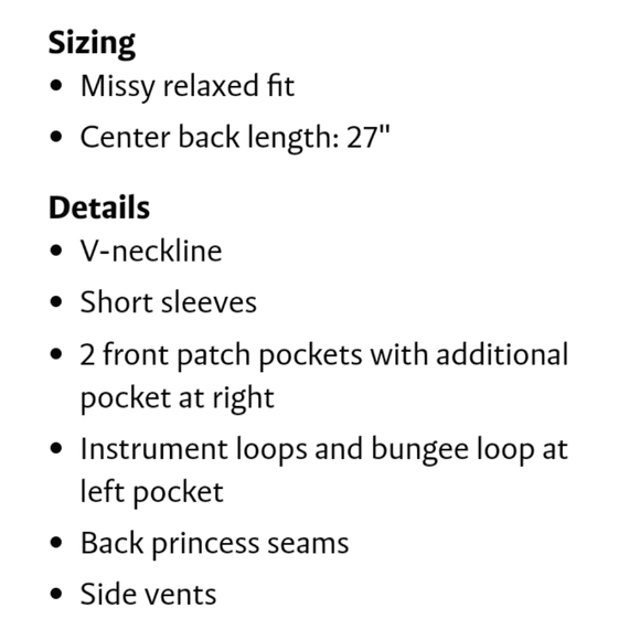 Cherokee workwear women scrub set - Picture 3 of 7